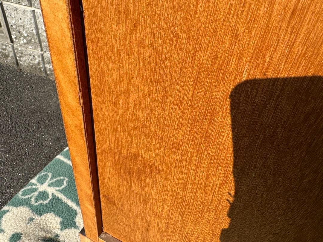 北海道民芸家具 6段チェスト ハイチェスト キャビネット 整理箪笥