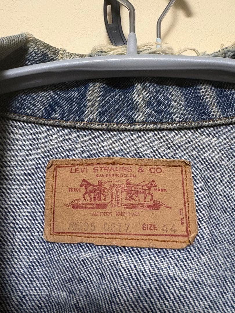 リーバイス70505 0217 4th 1967〜1968 ビッグe