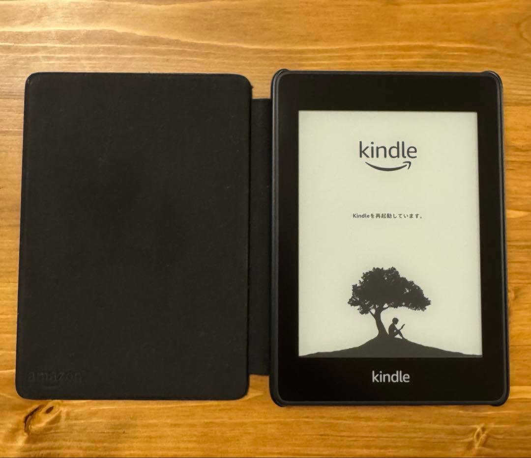 Kindle Paperwhite 第10世代・32GB 広告なし 純正カバー付
