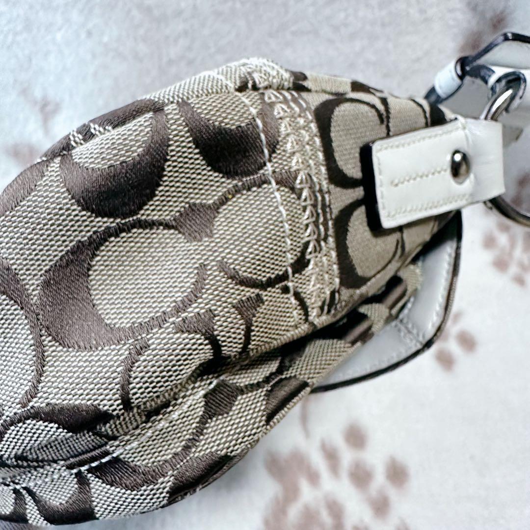 バッグ COACH SOHO signature oneshoulder bag y2k