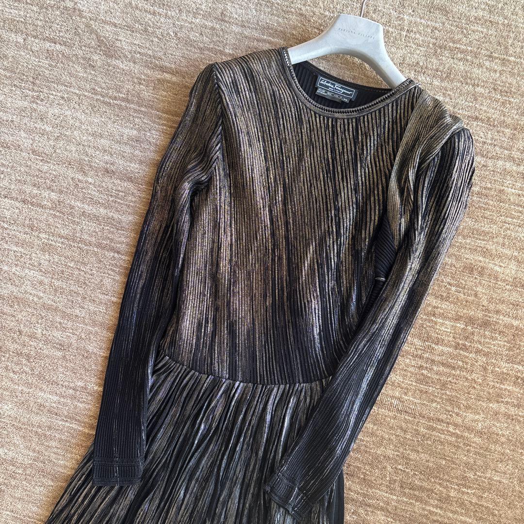 サルヴァトーレ フェラガモ Ferragamo ニットワンピース