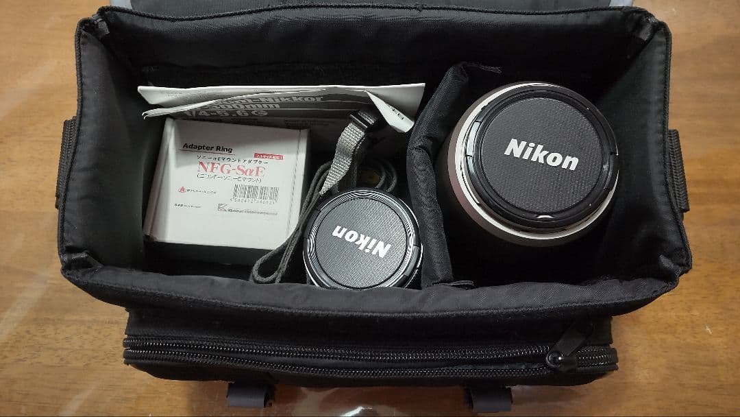 Rayqual国産レンズマウントアダプタNikon-SonyNFG-SaEセット