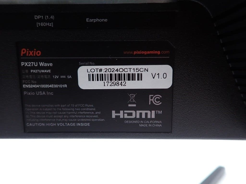 Pixio px27u ジャンク