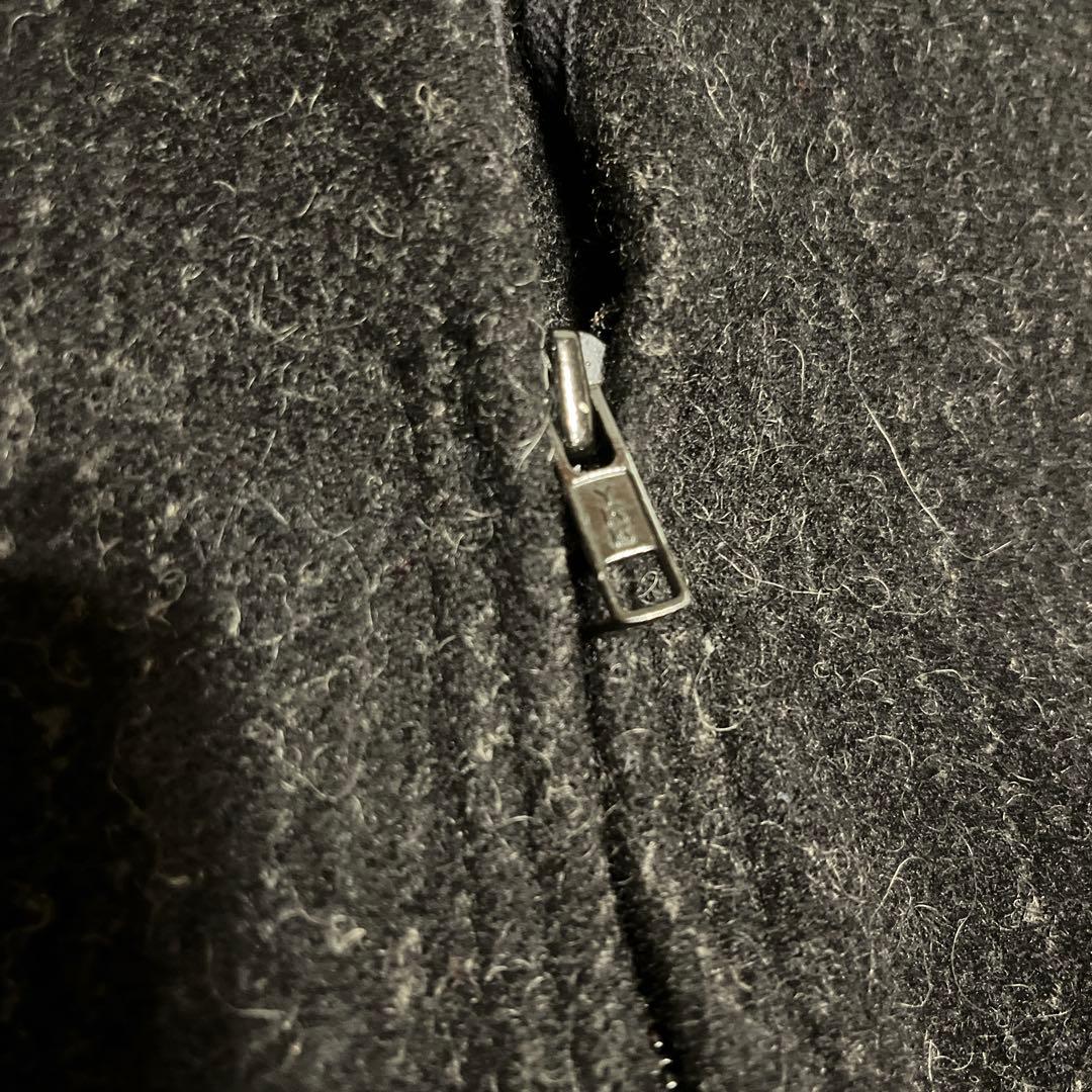 Woolrich CLASSIC ブラック ベスト　ビーチベスト　ごま塩