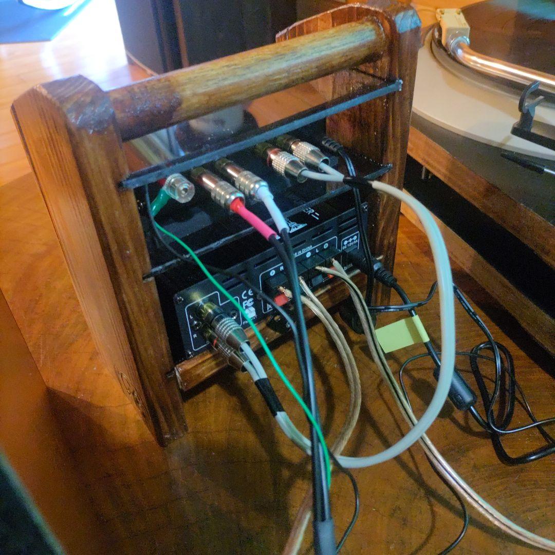 中華アンプ＋フォノイコ組込ラック３