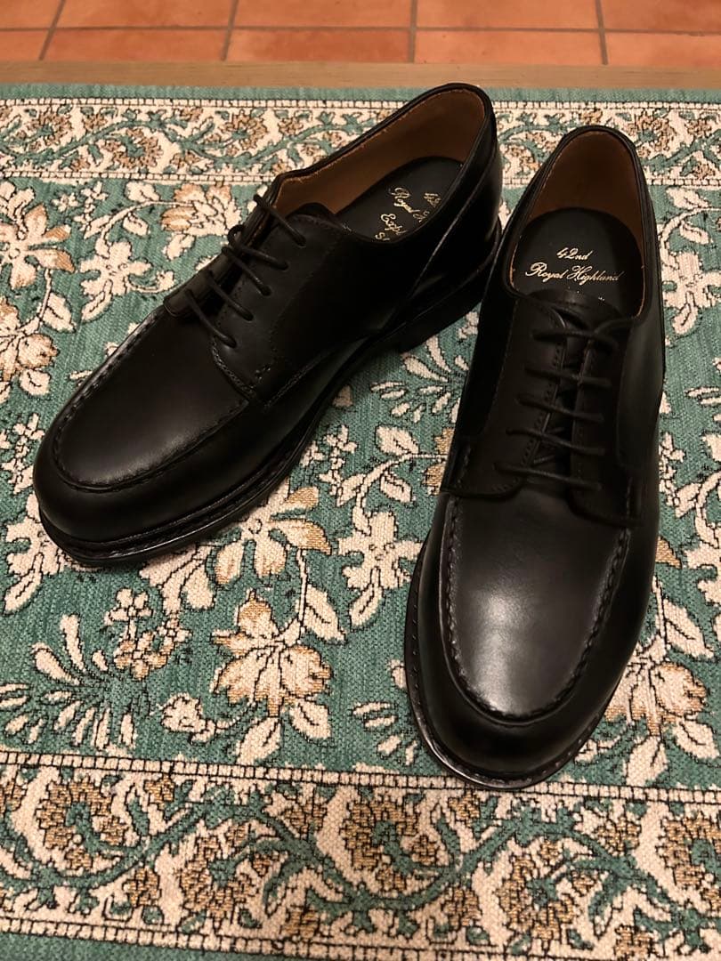 Uチップシューズ（CSN4401-01 / Black）