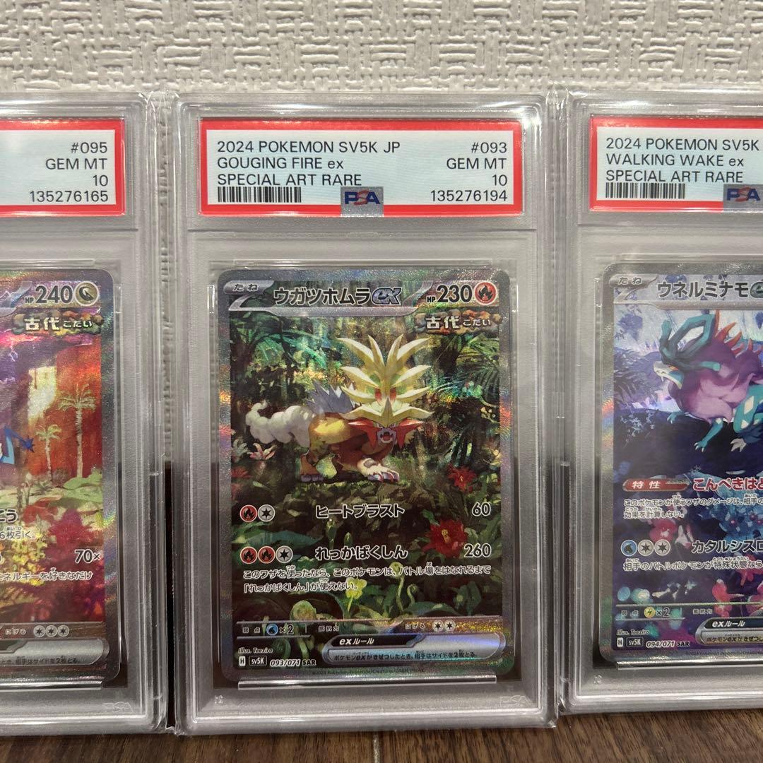 ウガツホムラ　ウネルミナモ　タケルライコex SAR PSA10