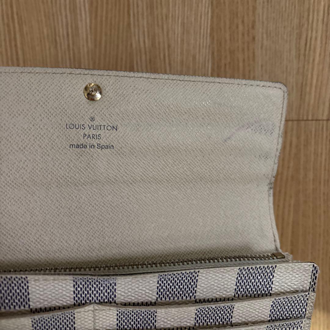 ルイヴィトン ポルトフォイユサラ 長財布 ダミエアズールCA2009