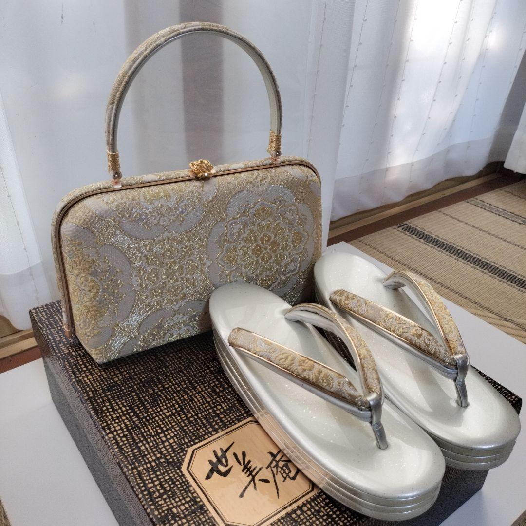 和装用バッグと草履のセット