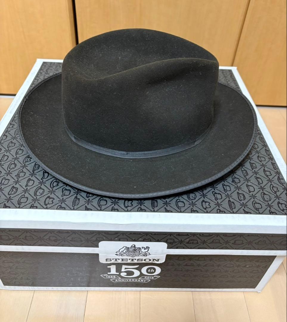 stetson ストラトライナー　ステットソン　ハット　専用ブラシ付き