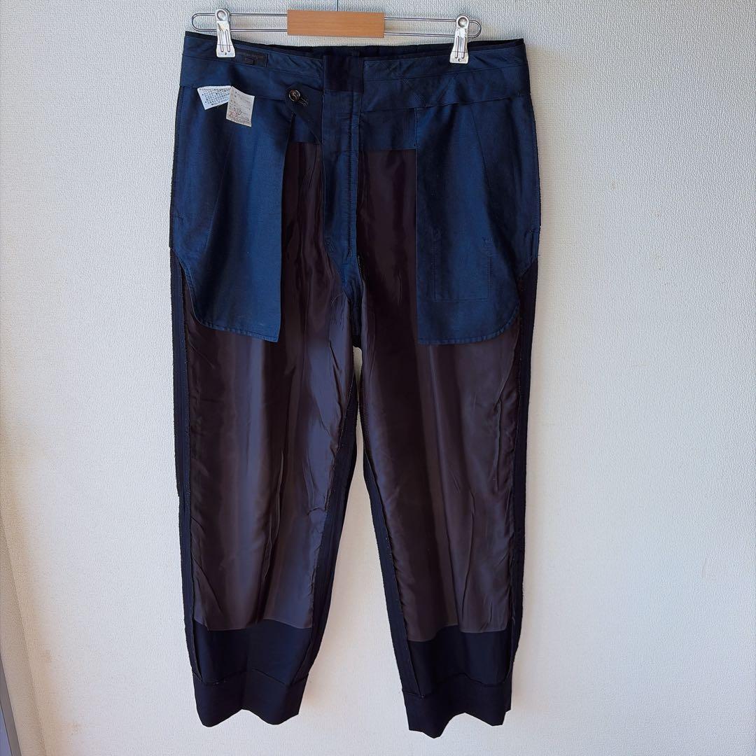 COMME des GARONS HOMME AD2004 2タック スラックス