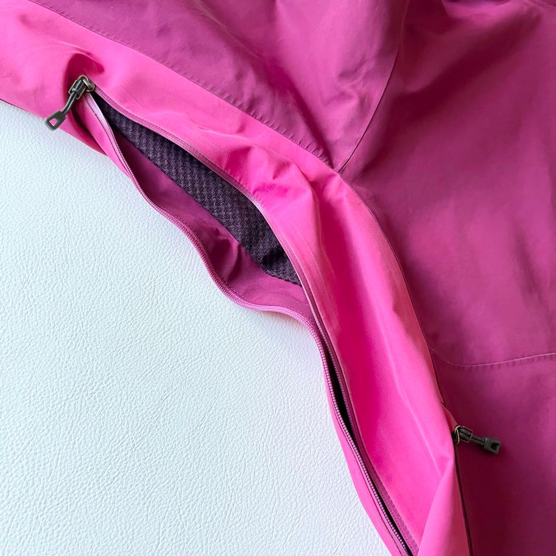 3243 パタゴニア　ジャケット ゴアテックス バイカラー ピンク　ラベンダー