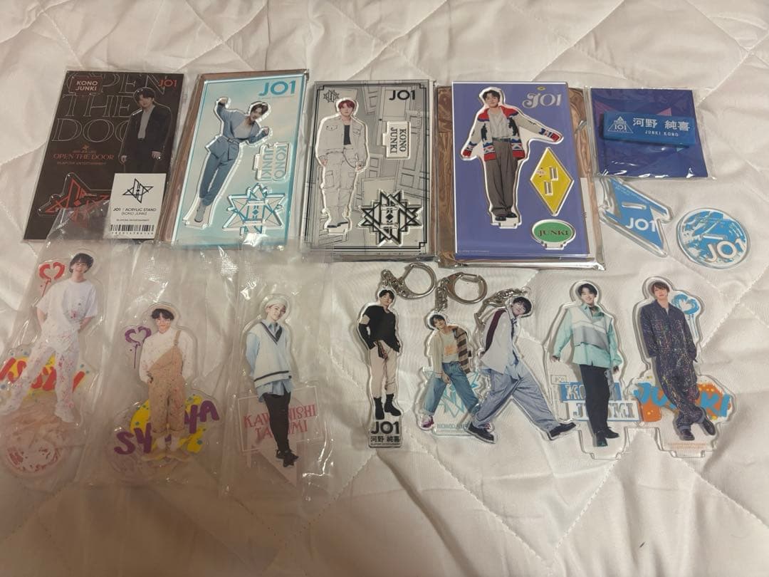 JO1 河野純喜 アクスタ トレカ うちわ アクリルスタンド スローガン