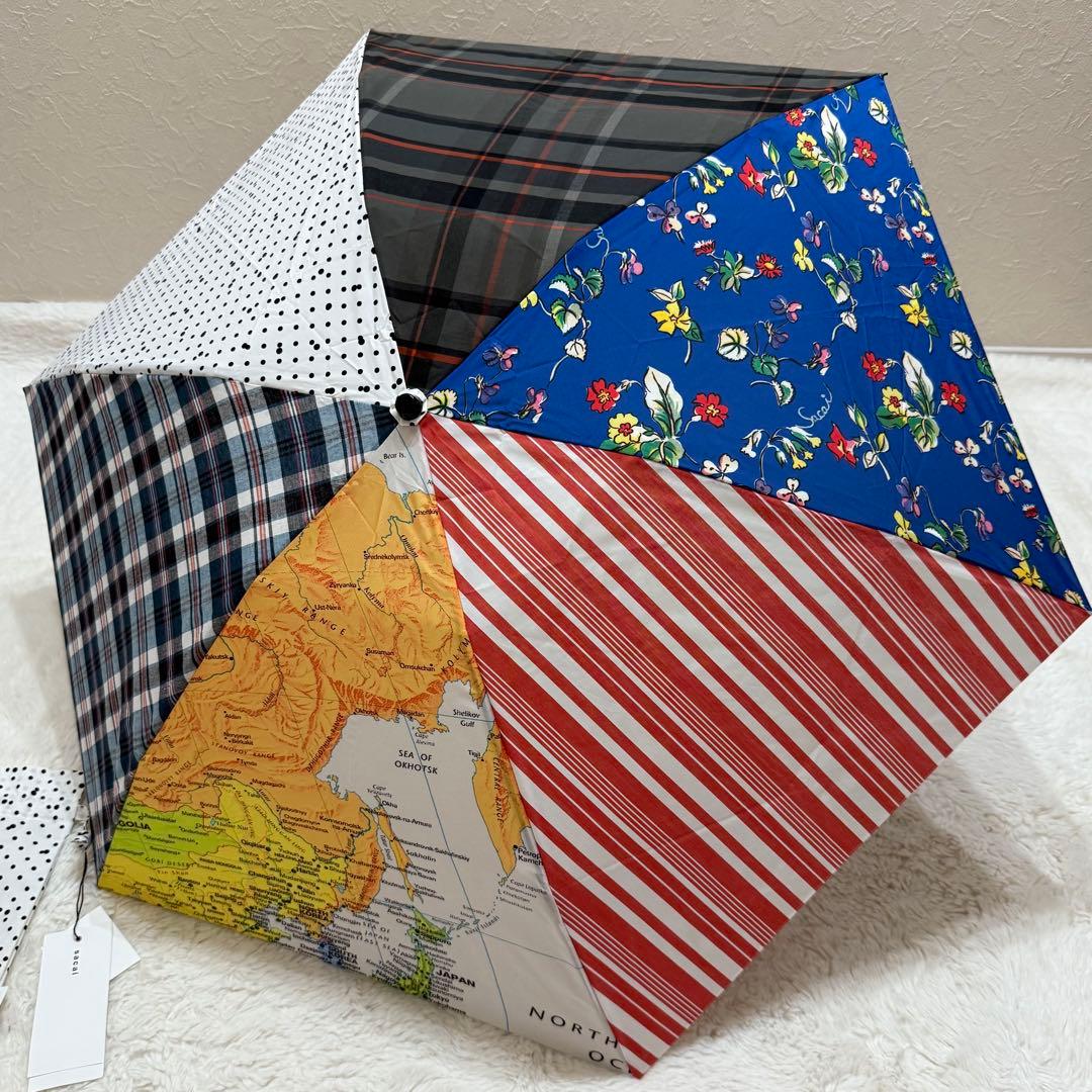 新品未使用タグ付sacai 折り畳み傘　ホリデーコレクション