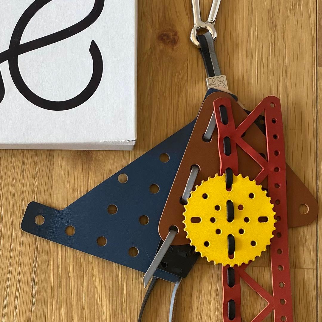 【新品未使用】LOEWE ロエベ　キーリング　バッグチャーム　キーホルダー