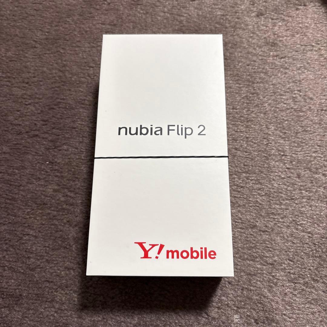 【新品未使用】nubia Flip 2 ホワイト