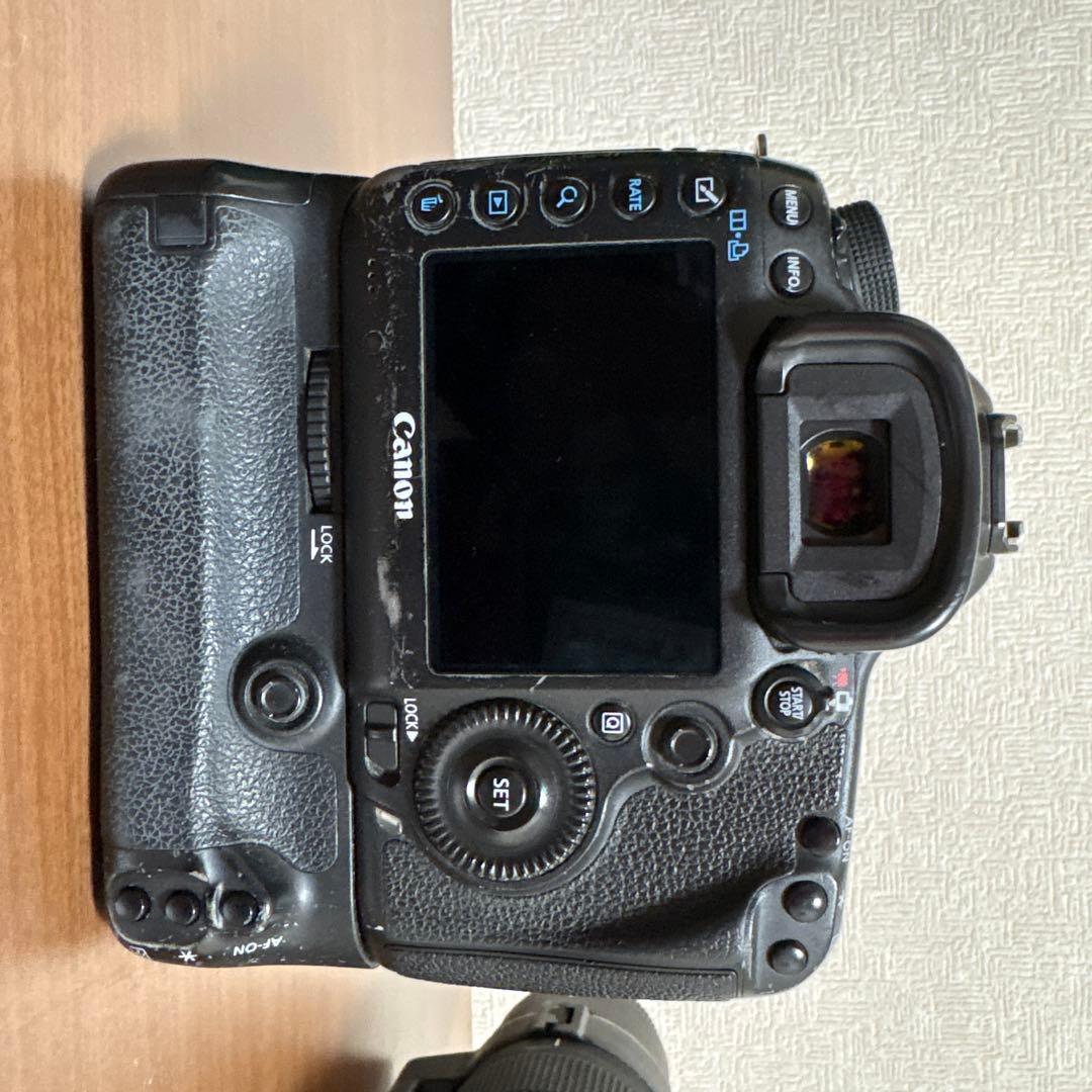 【ジャンク品】Canon 5d markiii バッテリーグリップ&レンズ付き