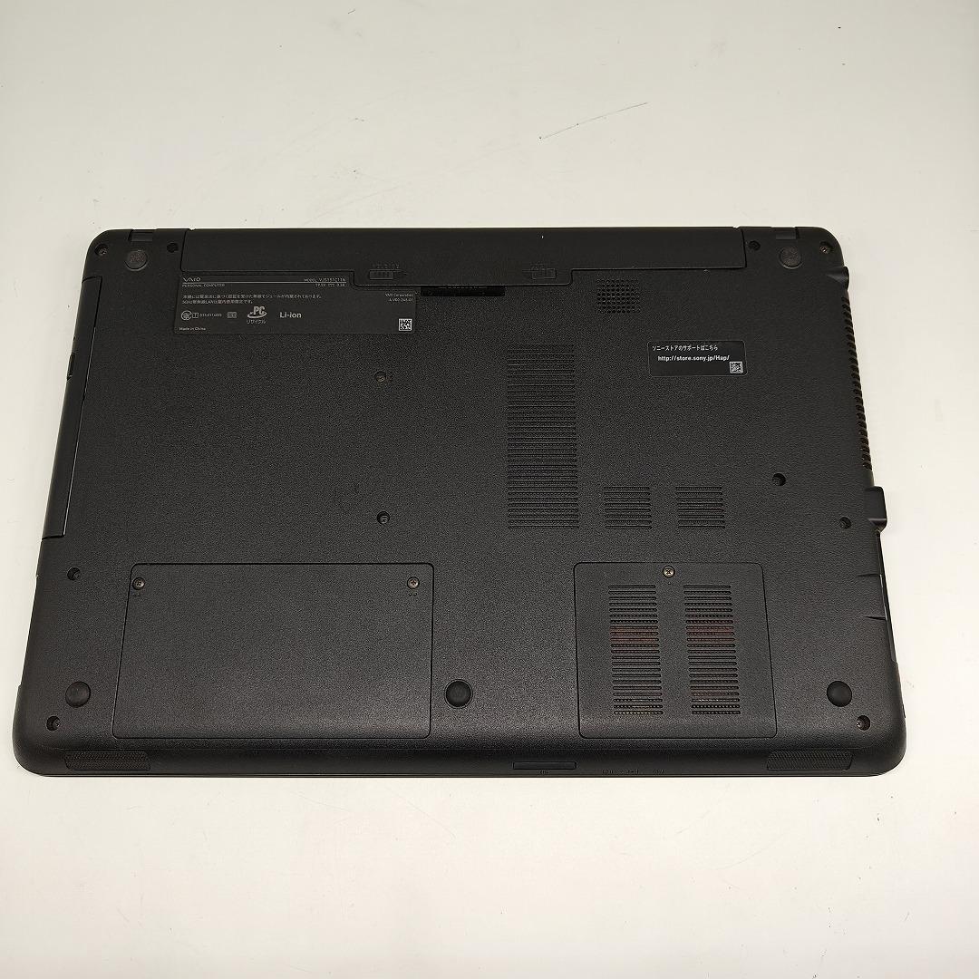 【VAIO】爆速i7 SSD128GB+HDD1TB ブラック ノートPC