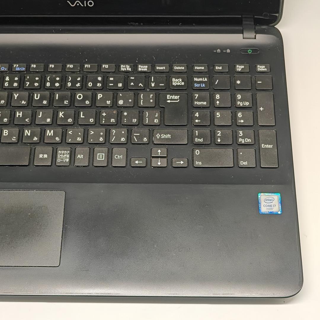 【VAIO】爆速i7 SSD128GB+HDD1TB ブラック ノートPC