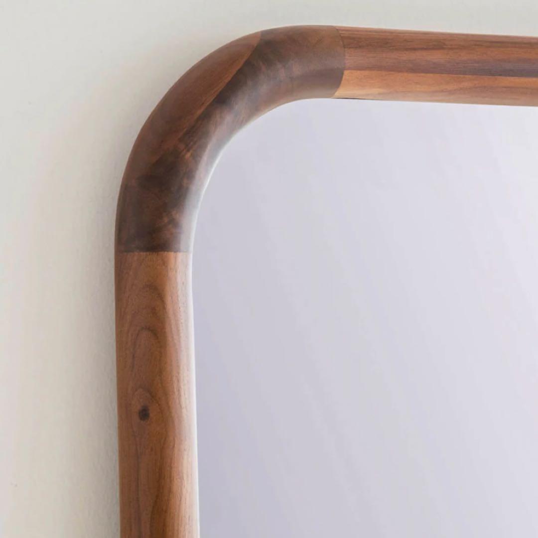 関家具 スタンドミラー 姿見 鏡 ウォールナット 格安