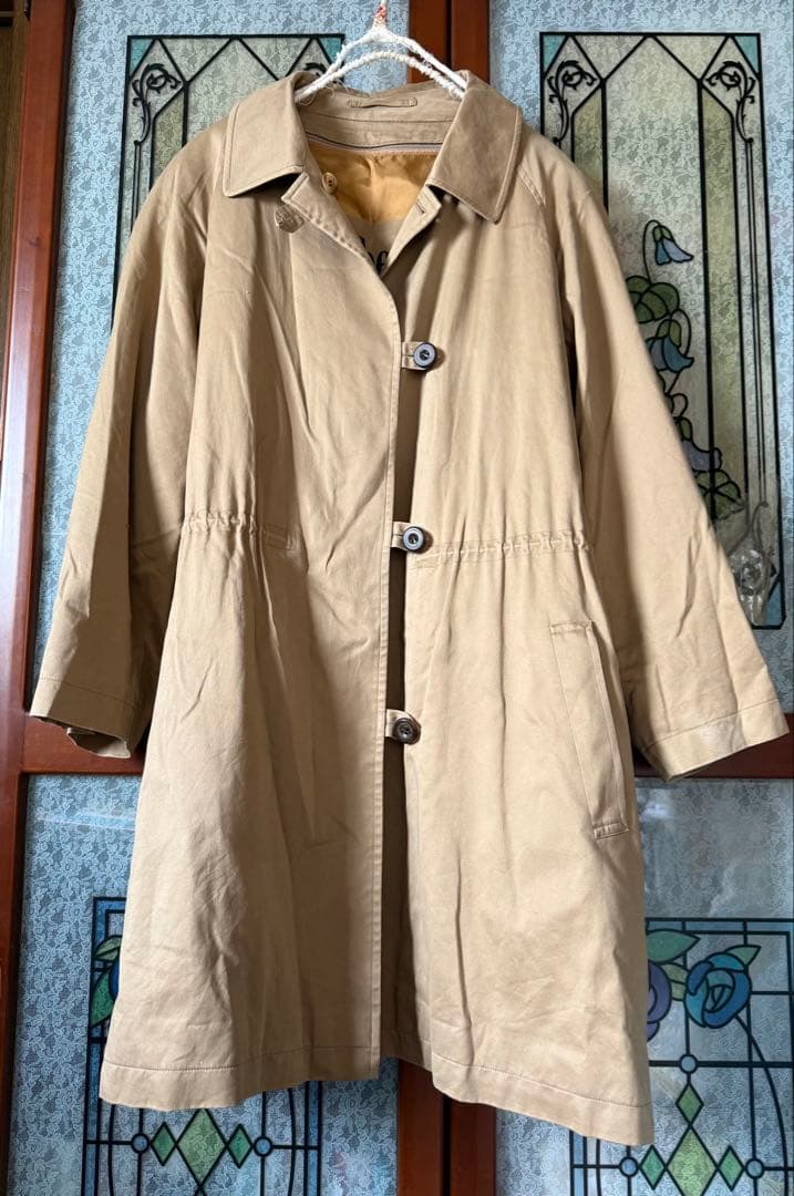 Burberry バーバリー フード付き ノバチェック ライナー コート ロゴ