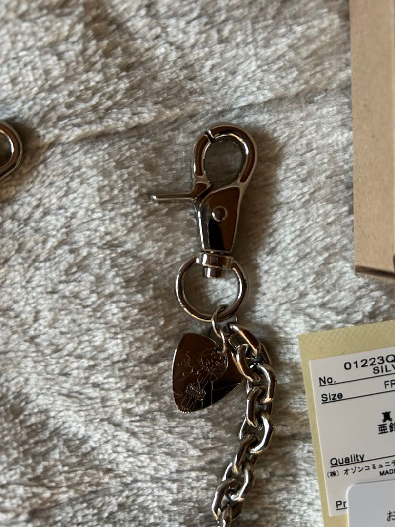 り*ー様 HYSTERIC GLAMOUR ウォレットチェーン シルバー