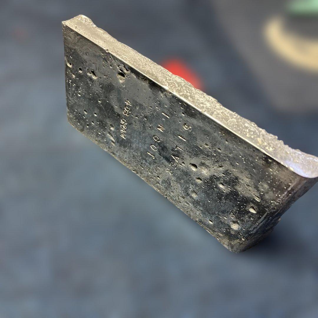 \(//∇//)\…世界に一つだけのオリジナル銀塊だょぉ〜銀製作…パート2