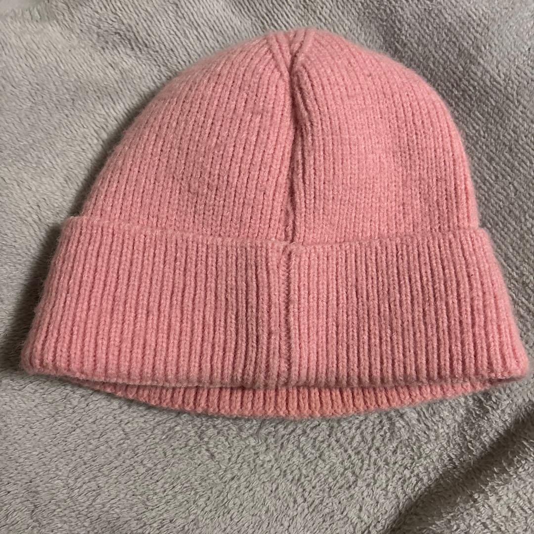 MONCLER ロゴ ウール ニット帽