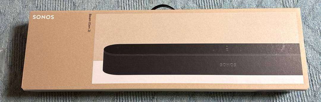 【新品・未開封】SONOS Beam gen 2(Gen 2)　黒　サウンドバー