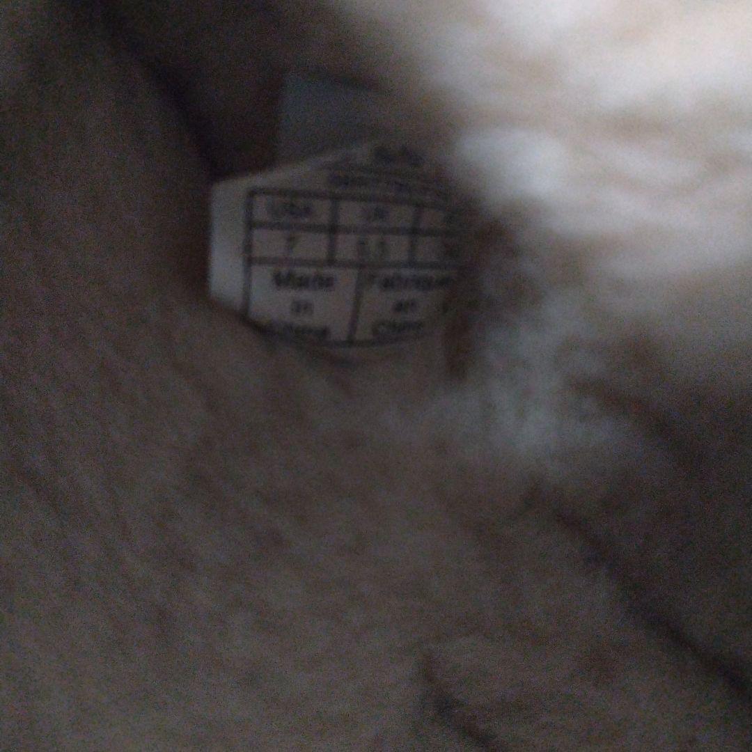 新品同様　UGG　アグ　リボン モカシン　24　サイズ7 スエード ネイビー