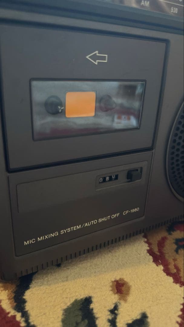 SONY CF-1980 ラジカセ カセットプレーヤー　現状品