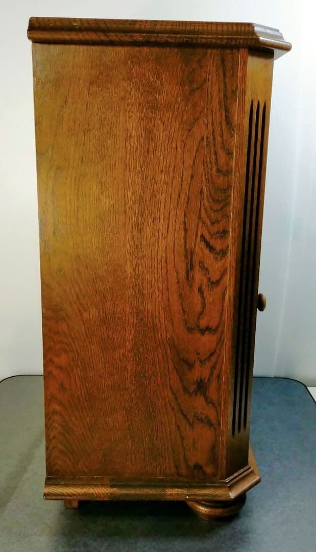 オーク材 ミニキャビネット 棚 コンソール アンティーク ヴィンテージ