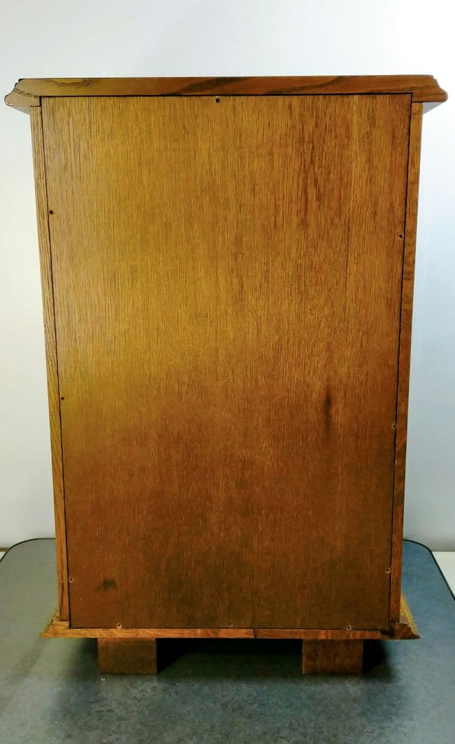 オーク材 ミニキャビネット 棚 コンソール アンティーク ヴィンテージ