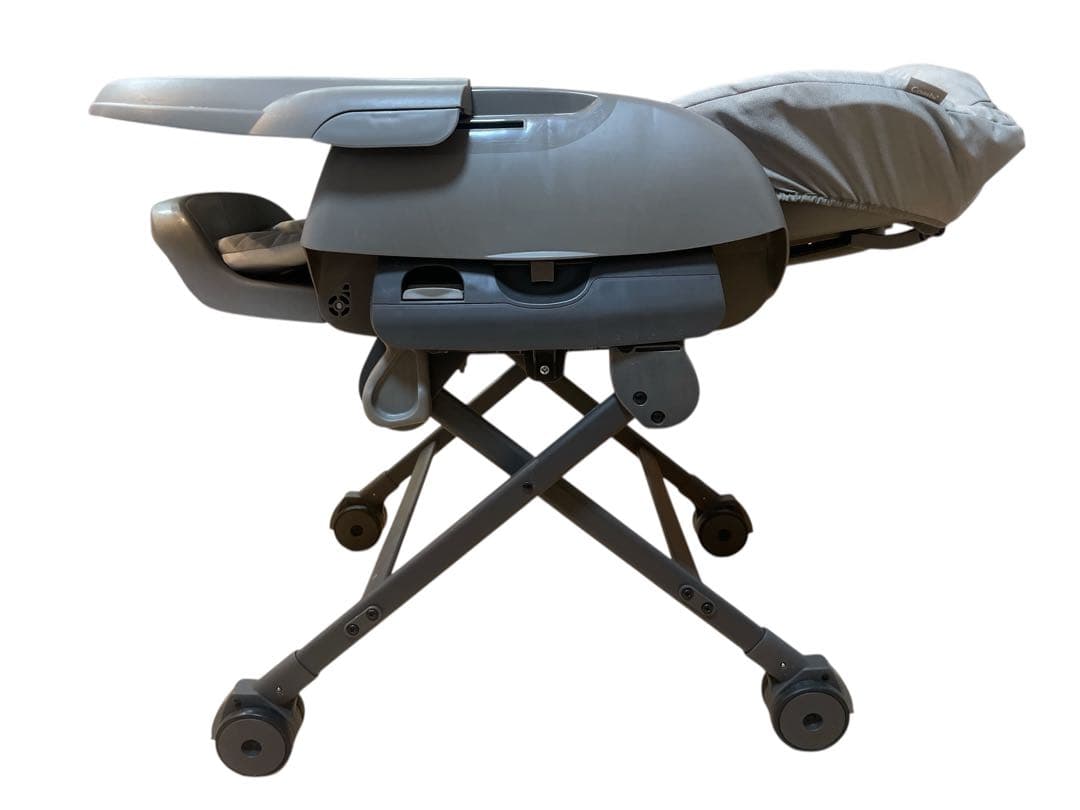 Combi ネムリラfit ハイローチェア 手動式 テーブル付