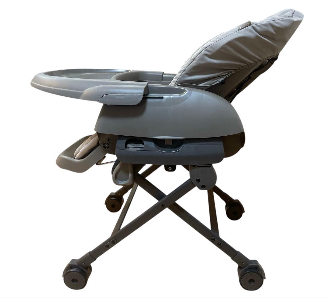 Combi ネムリラfit ハイローチェア 手動式 テーブル付