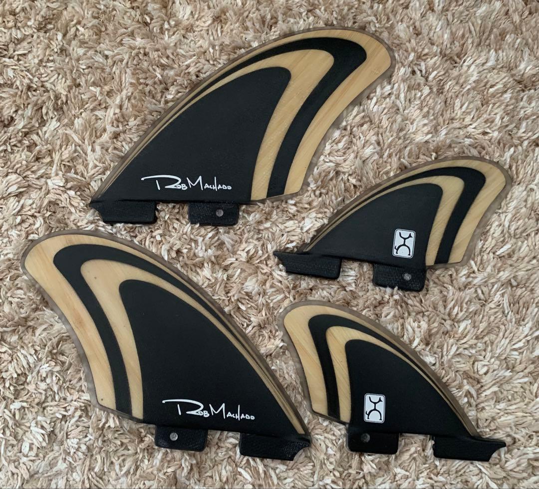 サーフィン・ボディボード FIRE WIRE MACHADO SEASIDE QUADS Fin (L)