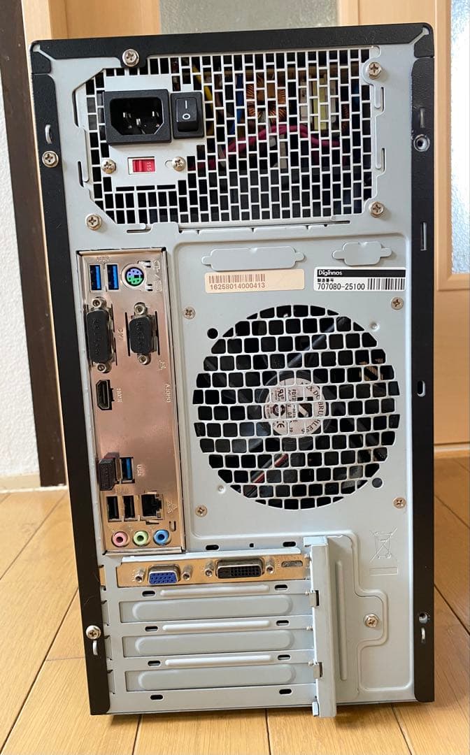 ゲーミングPC i5 6500 8GB SSD 256GB HDD1TB