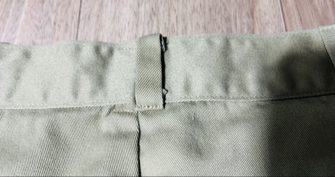 ディッキーズ 874 ワークパンツ カーキ W34 カーハート USA製 古着