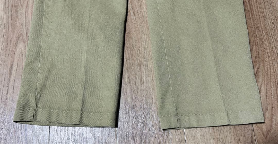 ディッキーズ 874 ワークパンツ カーキ W34 カーハート USA製 古着