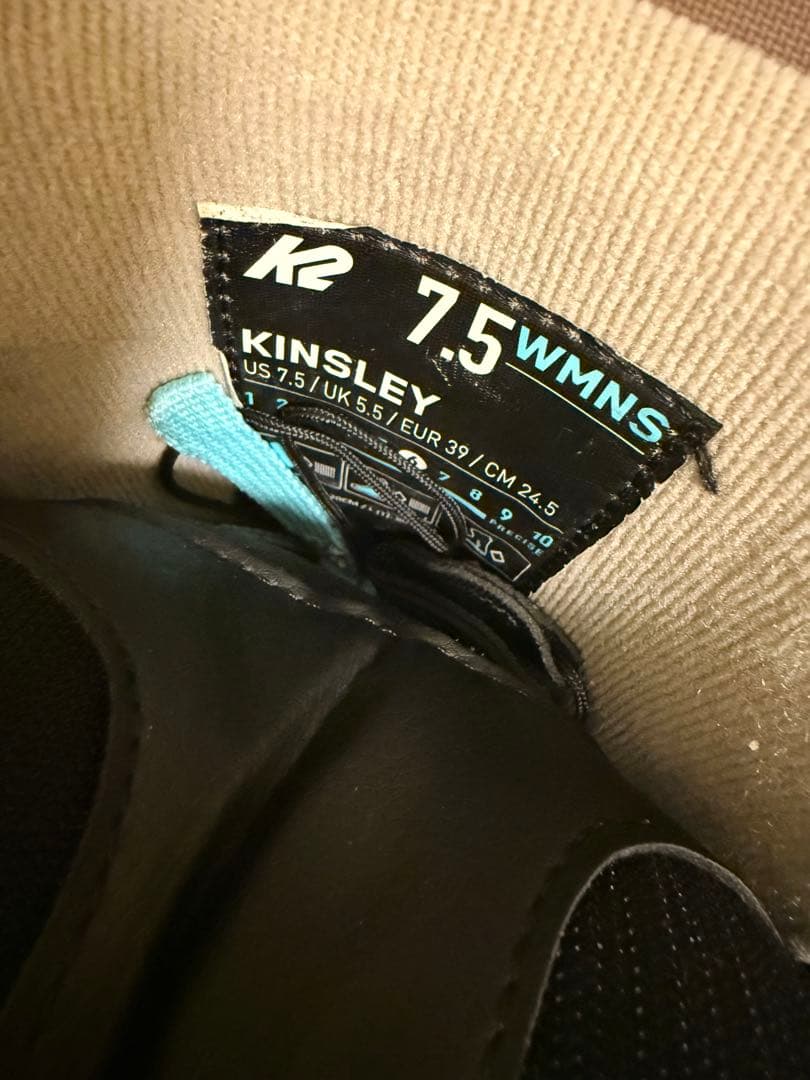 K2 KINSLEY スノーボードブーツ 24.5cm ダブルBOA