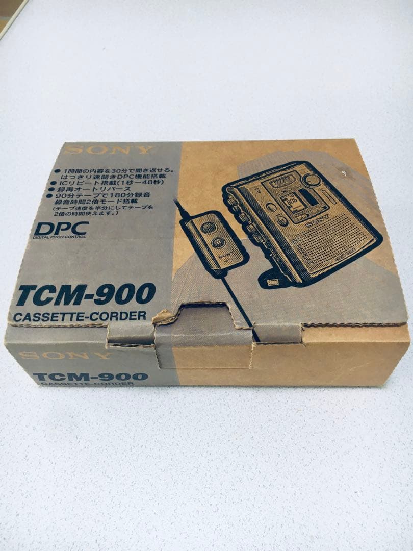 高性能Sony TCM-900カセットレコーダー　　オートリバース・DPC