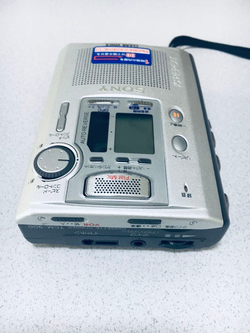 高性能Sony TCM-900カセットレコーダー　　オートリバース・DPC