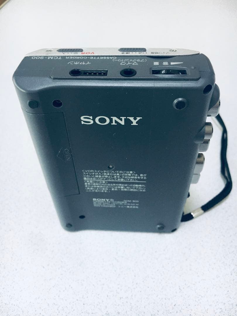 高性能Sony TCM-900カセットレコーダー　　オートリバース・DPC