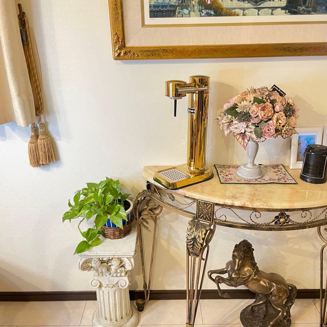 AARKE カーボネーター　ゴールド　ガスシリンダー2本、専用ボトル2本