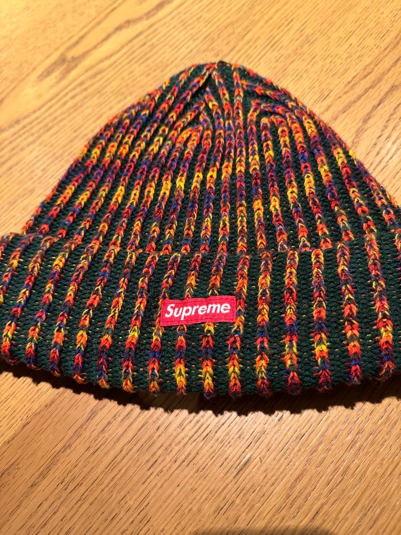 丸*麺様 Supreme Rainbow Loose Gauge Beanie