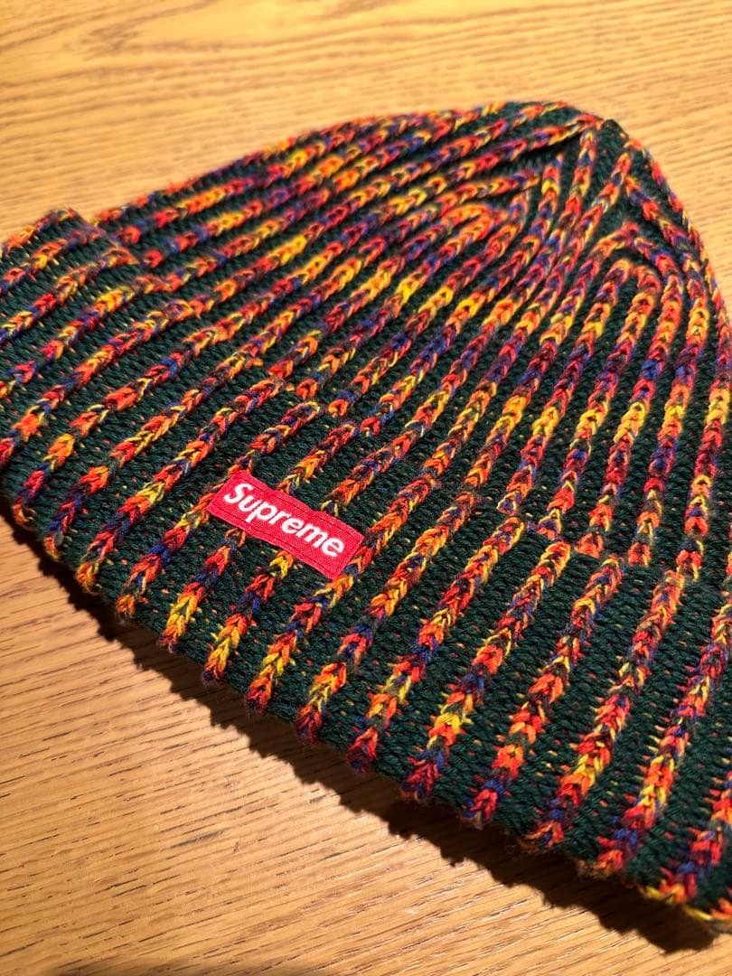 丸*麺様 Supreme Rainbow Loose Gauge Beanie