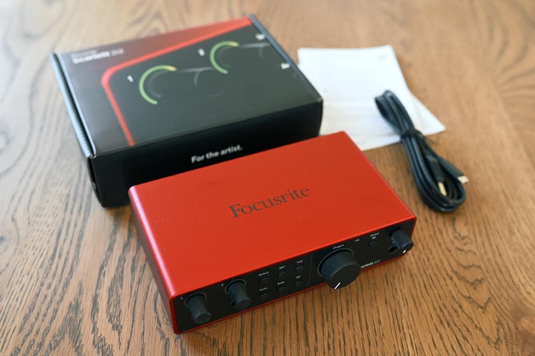 Focusrite Scarlett 2i2 Gen4 第4世代