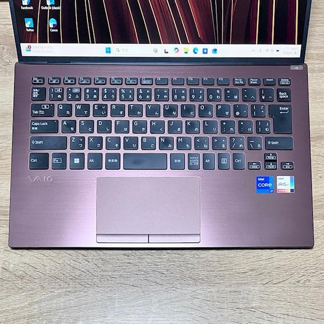 2021《優良美品》第11世代i7/32GB/1TB/タッチパネル VAIO