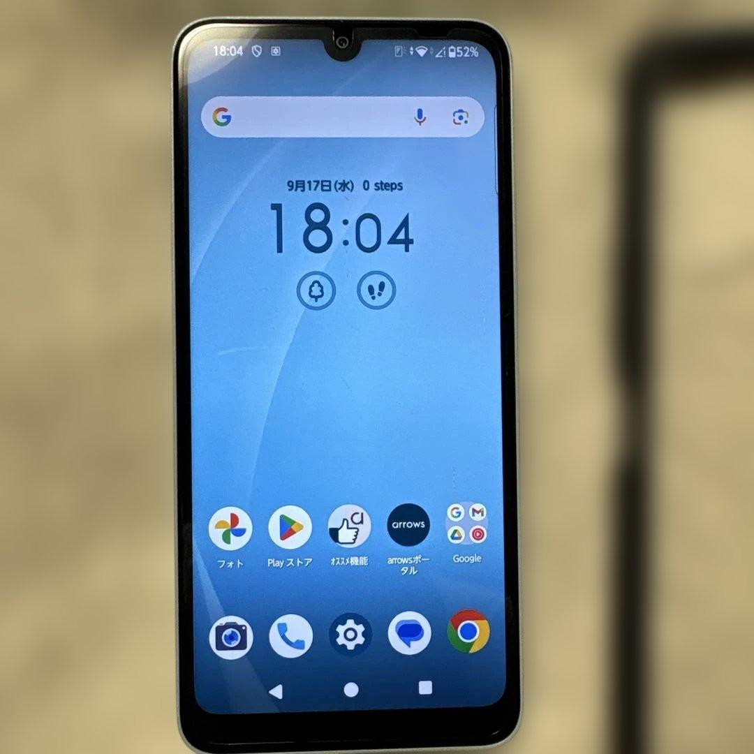 arrows we2 128GB ライトブルー　カバー•フィルム付き