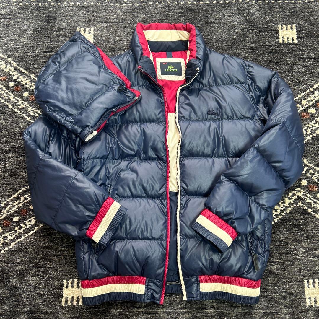 メンズダウンジャケット　ラコステ